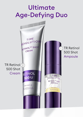 Missha Time Revolution Retinol 500 Shot Amp 10ML – image 7