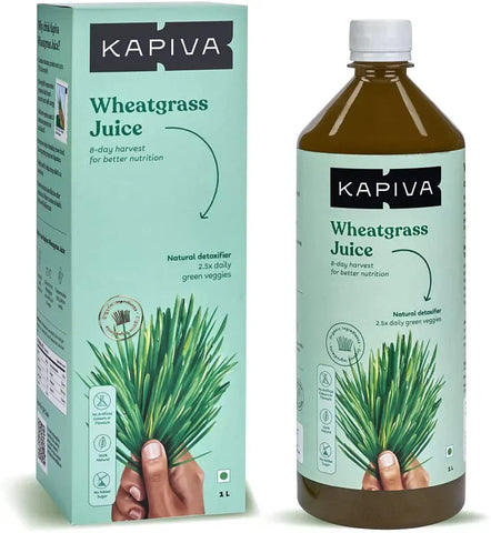 KAPIVA Wheat Grass Juice + Tulsi Ark Drop