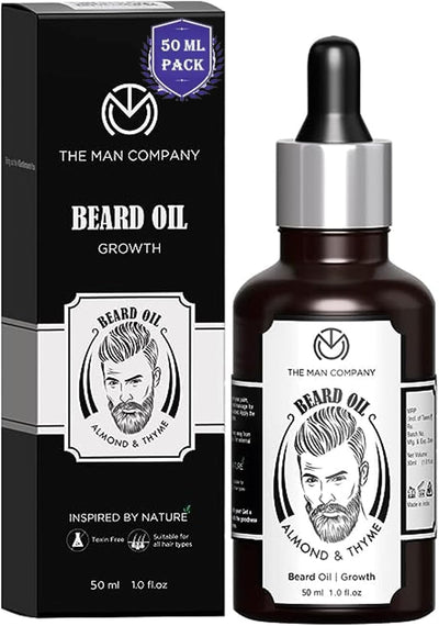 The Man Company 100% Natural Beard Growth Oil (50 ml)