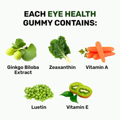 What's Up Wellness Eye Health Gummies 30