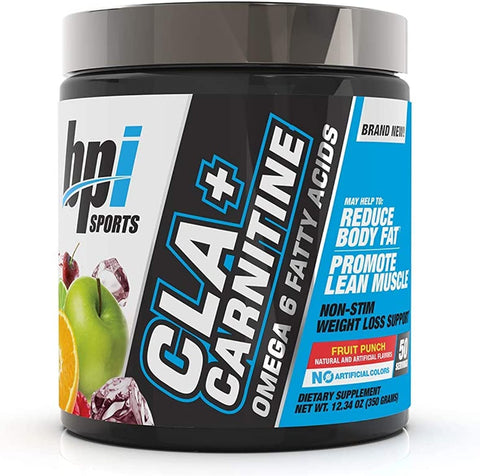 BPI Sports Health CLA + Carnitine Fruit Punch، 50 حصة 