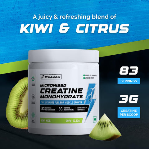 Wellcore Creatine Kiwi Kick 307G