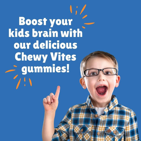 Chewy Vites Kids Brain Support Gummies 60's