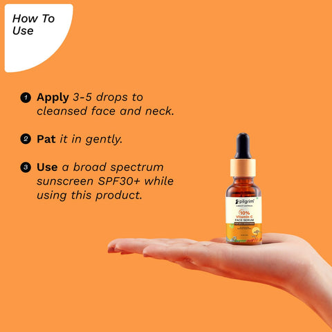 Pilgrim 10% VITAMIN C FACE SERUM-30 ml