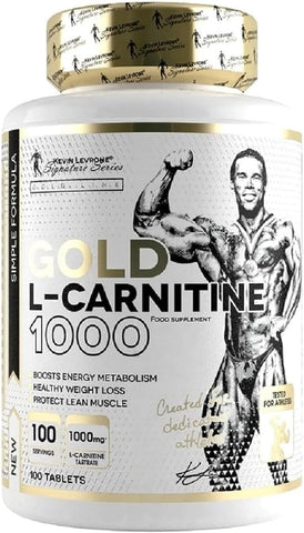 Kevin Levrone GOLD L-CARNITINE 1000 100TAB (12/CASE)