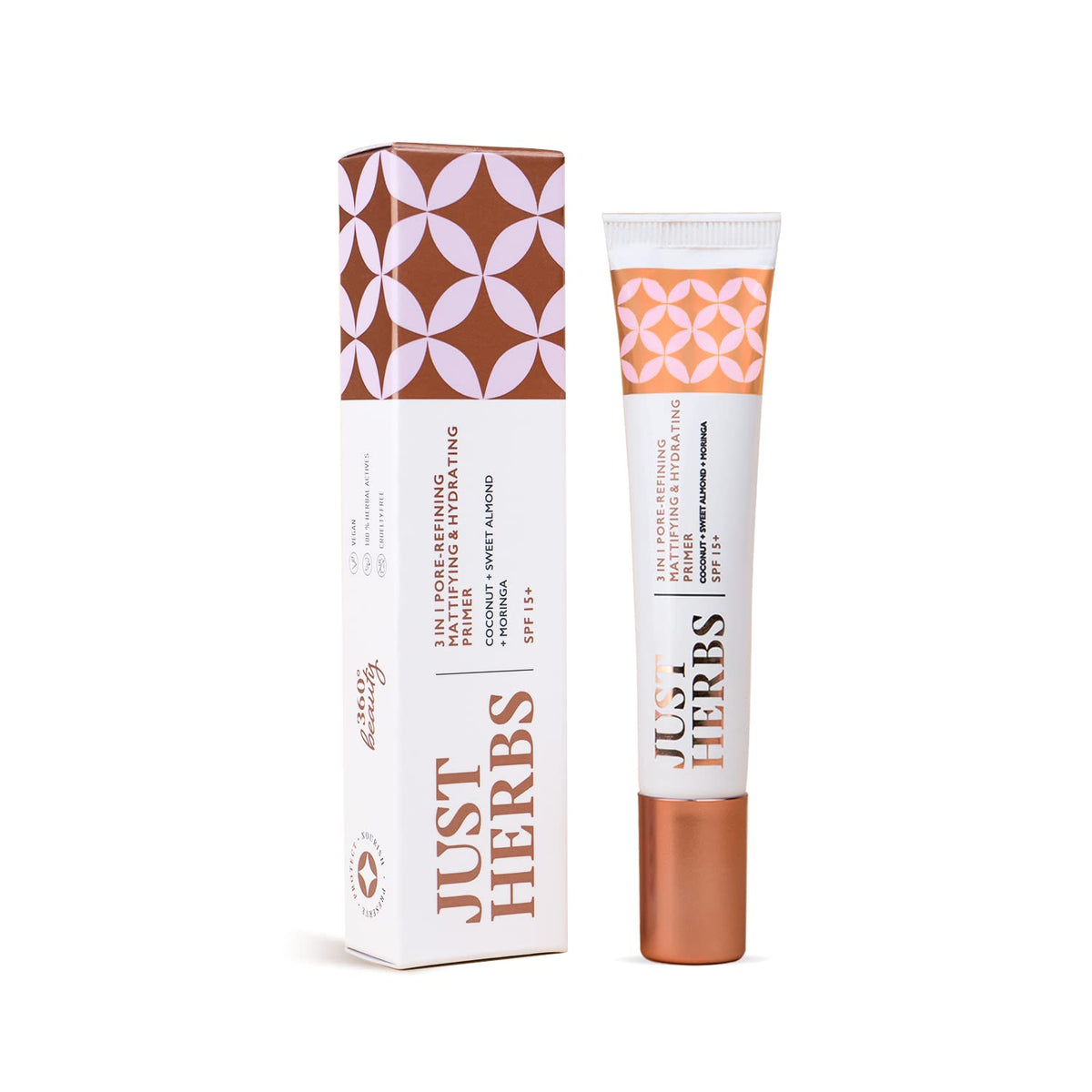 Just Herbs 3 In 1 Pore Refining, Mattifying & Hydrating Primer 20g