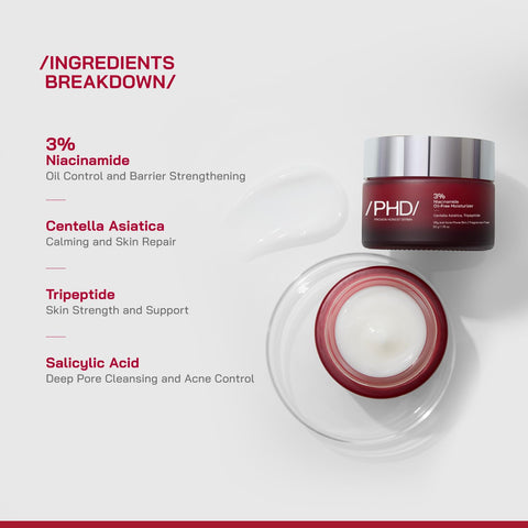 PHD 3% Niacinamide Oil-Free Moisturizer 50g