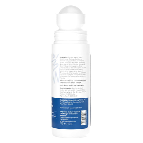 Bebodywise 20% Urea Foot Roll-On 75Ml