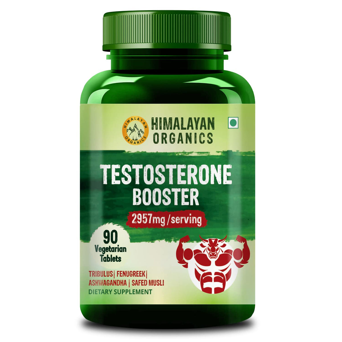 Himalayan Organics Testosterone Booster 2957mg/serving 90 Tablets