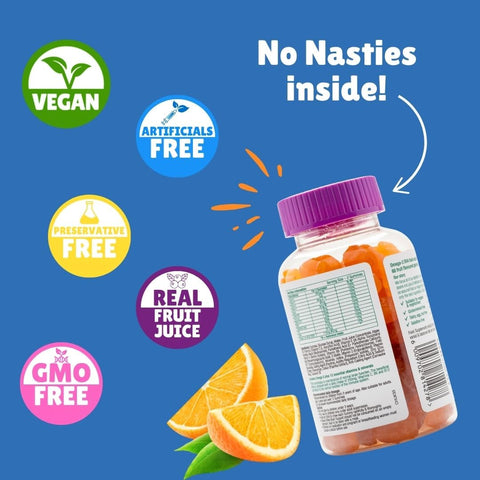 Chewy Vites Kids Brain Support Gummies 60's