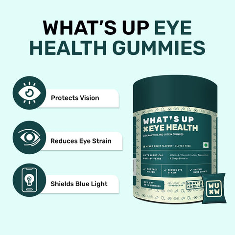 What's Up Wellness Eye Health Gummies 30