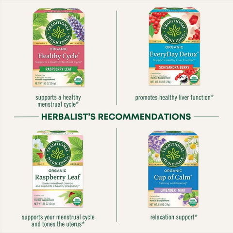 Traditional Medicinals Tea Cinnamon Stress Ease Organic, 16 Ct