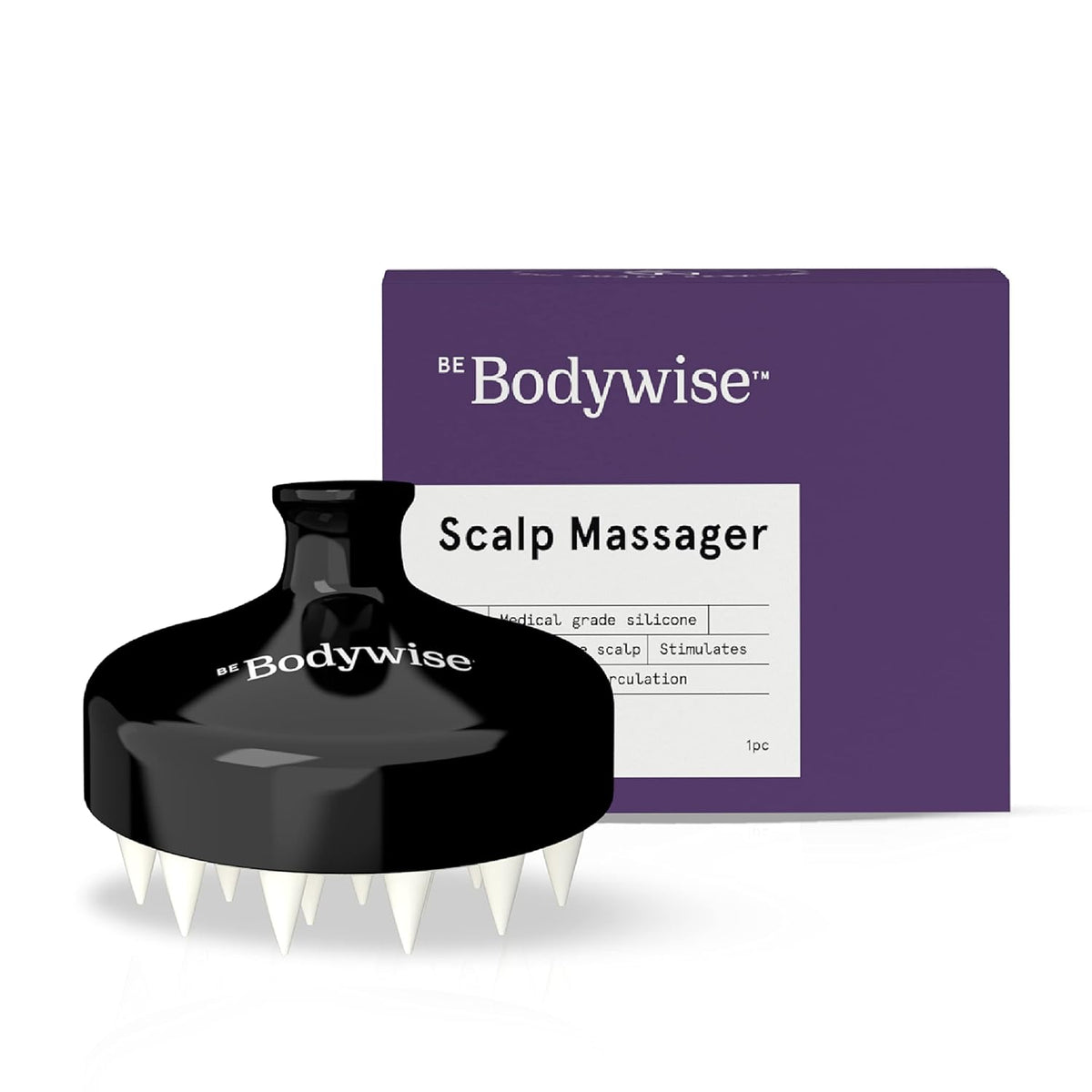 Be Bodywise Hair Scalp Massager Shampoo Brush