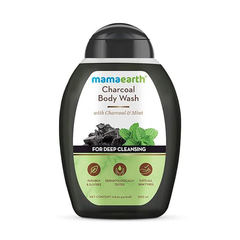 Mamaearth Charcoal Body Wash 300 ml