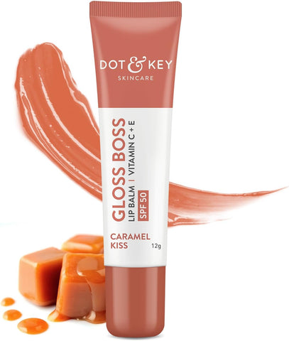 Dot & Key Gloss Boss Lip Balm - Caramel Kiss 12g