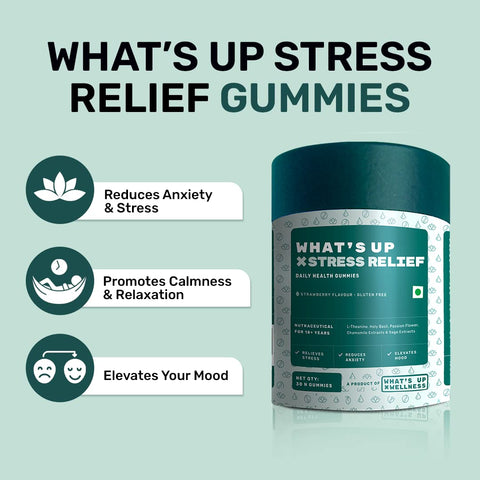 What's Up Wellness Stress Relief Gummies