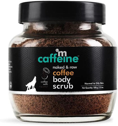 mCaffeine Naked & Raw Coffee Body Scrub (100 g)