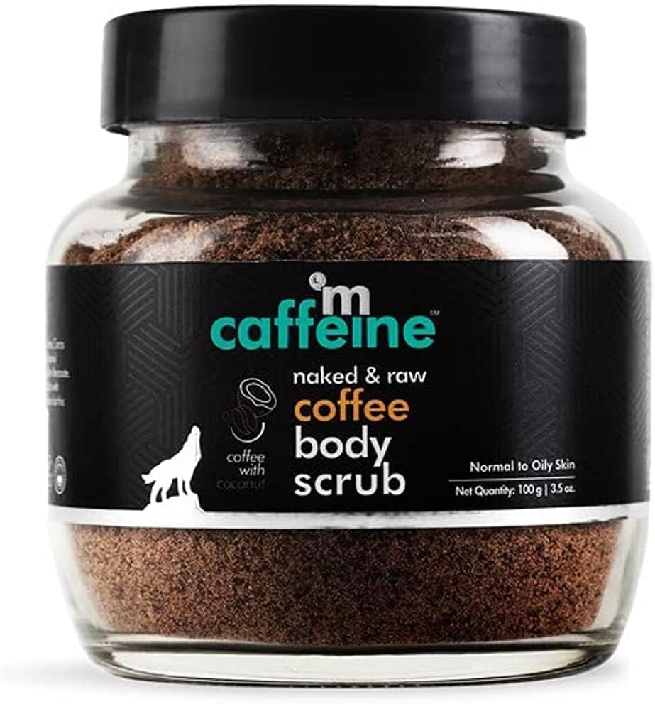 mCaffeine Naked & Raw Coffee Body Scrub (55 g)