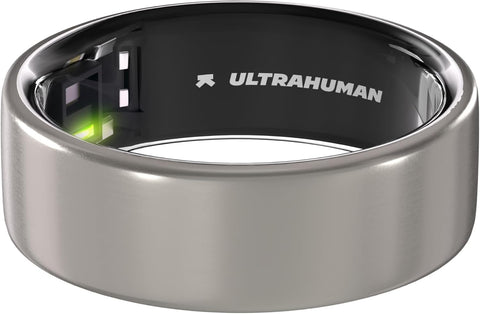 Ultrahuman Ring Air - Raw Titanium (Size 13) UHRA-IQF-RT-13