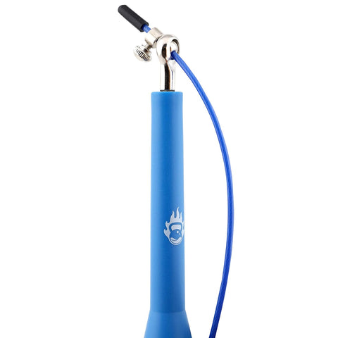 Burnlab Adjustable Skipping Rope Suitable For Men and Women (Blue)