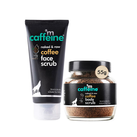 mCaffeine Exfoliating Coffee Body & Face Scrub 75gm