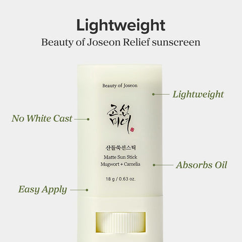 Beauty of Joseon Matte Sun Stick 18g