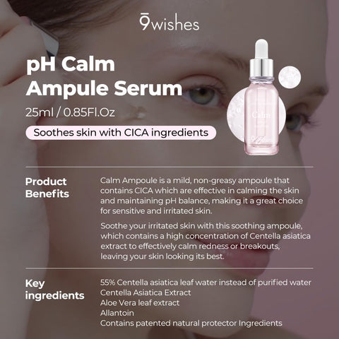 9Wishes Calm Ampule Serum