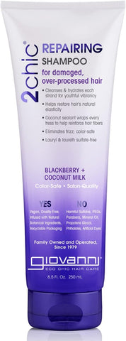 Giov 2 Chic Ultra -repair Blackmilk Shampoo 8.5 Oz:18480