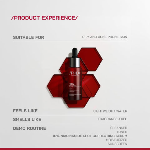 PHD 10% Niacinamide Spot Correcting Serum 30ml
