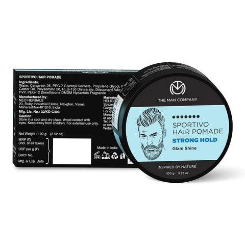 The Man Company Sportivo Hair Styling Pomade Hair Wax (100 g)
