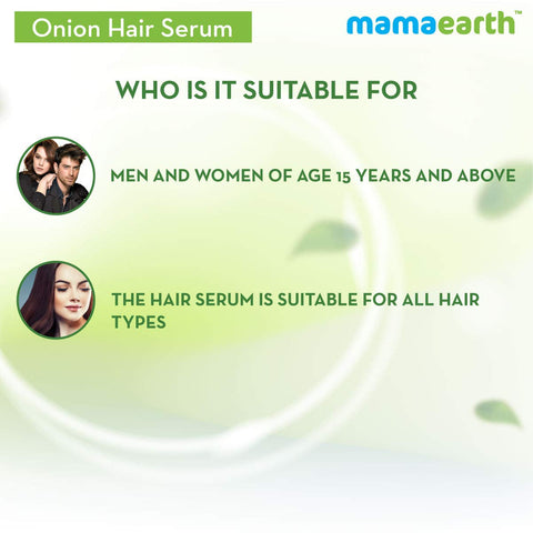 Mamaearth Onion Hair Serum with Onion & Biotin, 100 ml