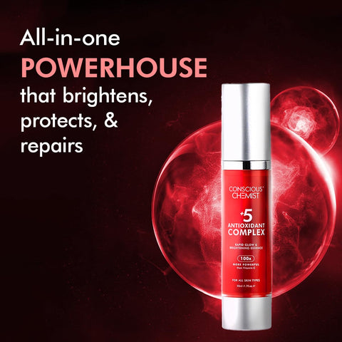 Conscious Chemist Rapid Glow & Brightening Essence | Face Serum – 50ml