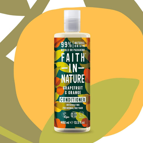 Faithinnature Conditioner - Grapefruit & Orange 400ml