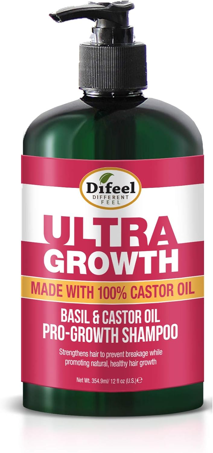 Difeel Castor Pro-growth Shampoo 354.9ml