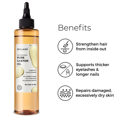 Brillaire Pure Castor Oil 200Ml