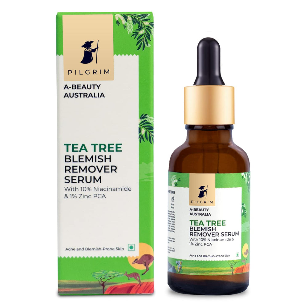 Pilgrim Tea Tree & 10% Niacinamide blemish-remover serum for face 30 ml