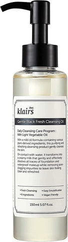 Klairs Gentle Black Fresh Cleansing Oil 150 mL