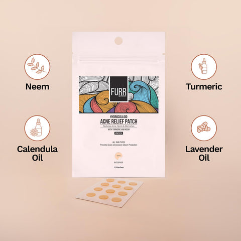 Pee Safe Furr Hydrocolloid Acne Relief Patch 12S