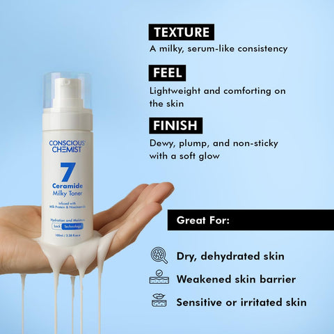 Conscious Chemist Hydrating Milky Face Toner | 100ml