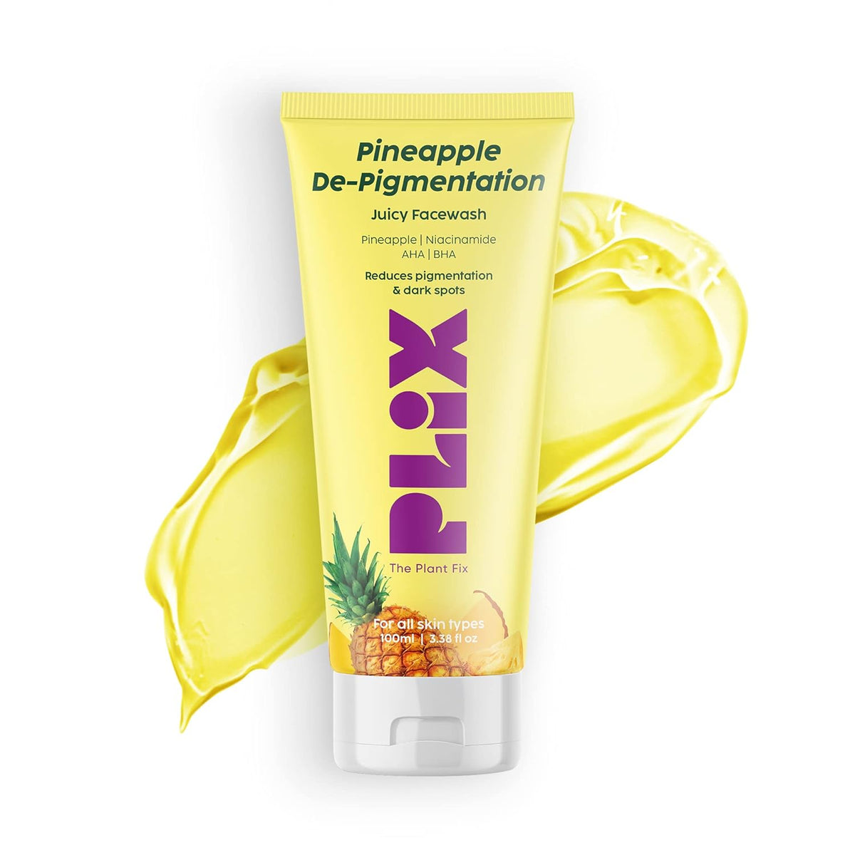 PLIX Pineapple De-Pigmentation Juicy Cleanser 100 ml