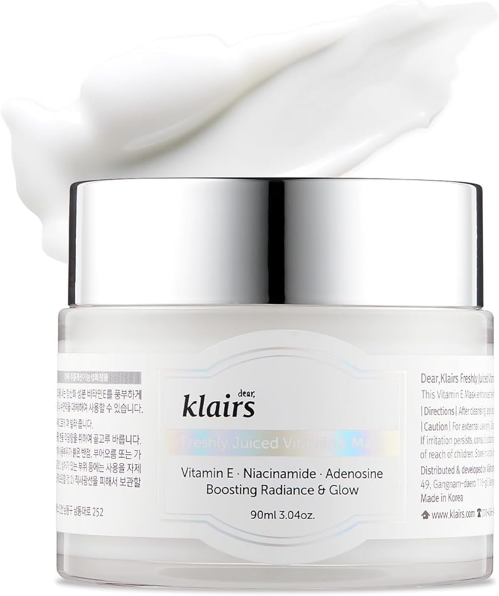 Dear, Klairs Freshly Juiced Vitamin E Mask 90 g