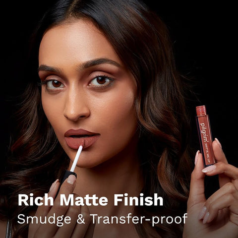 Pilgrim Liquid Matte Lipstick - Nude Obsessed | Lipstick