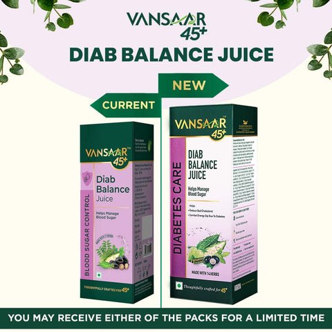 Vansaar 45+ Diab Balance Juice 1L