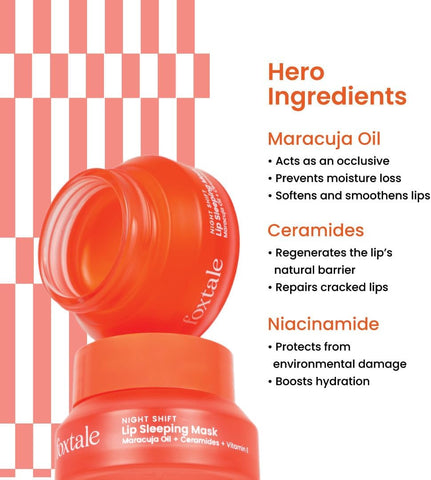 Foxtale Night Shift Lip Sleeping Mask - 12 g
