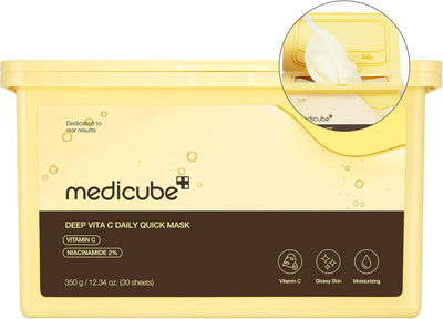 Medicube Deep Vita C Daily Quick 30 Sheet Masks