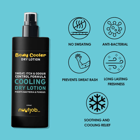Nuutjob Body Cooler Lotion Cooling dry lotion 100 ml