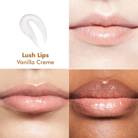 Conscious Chemist Peptide Lip Balm - Lush Lips with SPF15 | 15g | Vanilla Creme