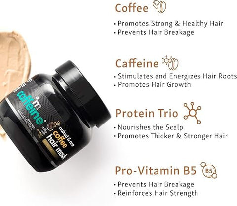 mCaffeine Naked & Raw Coffee Hair Mask (200 gm)_MCaf100