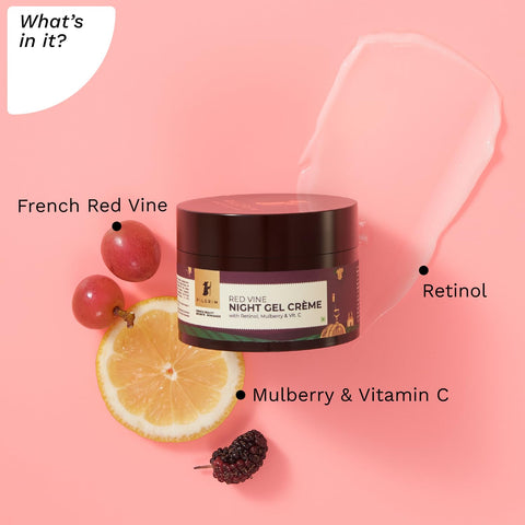 PILGRIM French Red Vine Anti Aging Night Cream 50g