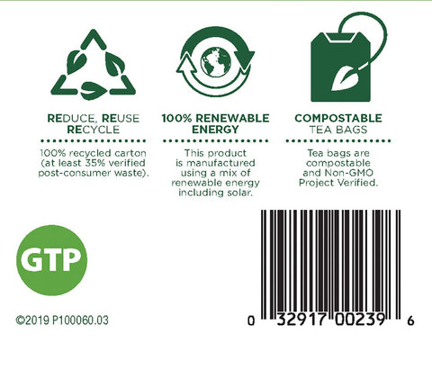 Traditional Medicinals Organic Green Tea, Peppermint, 16 Count
